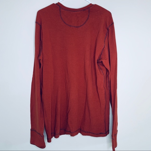 Eddie Bauer Orange Red Long Sleeve - Picture 4 of 4